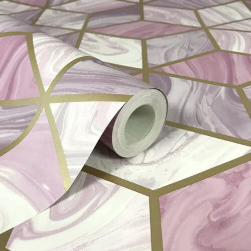 Fairmont Park Lilac Pink Rose Gold Geo Design Geometric Portfolio